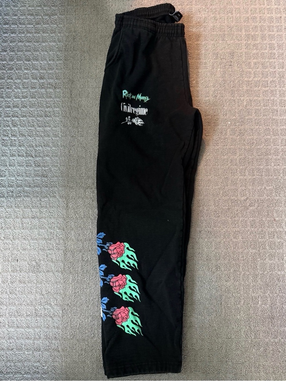 Civil Regime Rick and Morty Sweatpants
